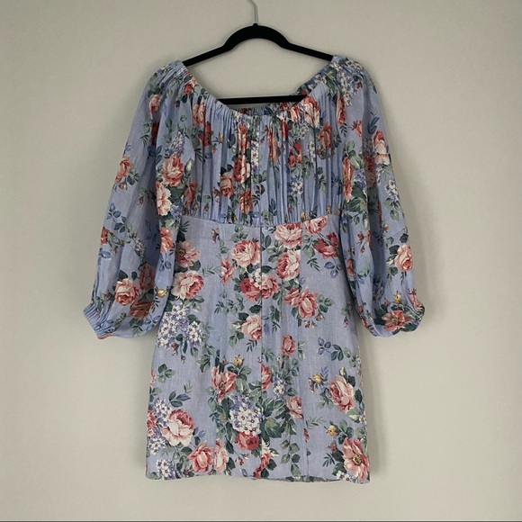 Zimmermann Bowie Off the Shoulder Dress - Picture 9 of 16